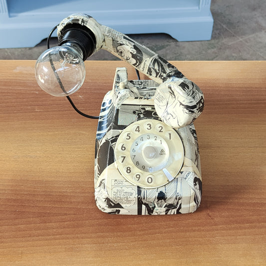 Lampada telefono diabolik