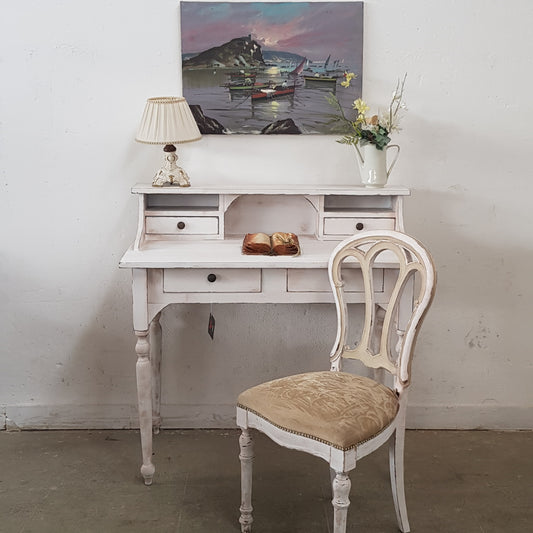 Scrittoio con sedia shabby chic