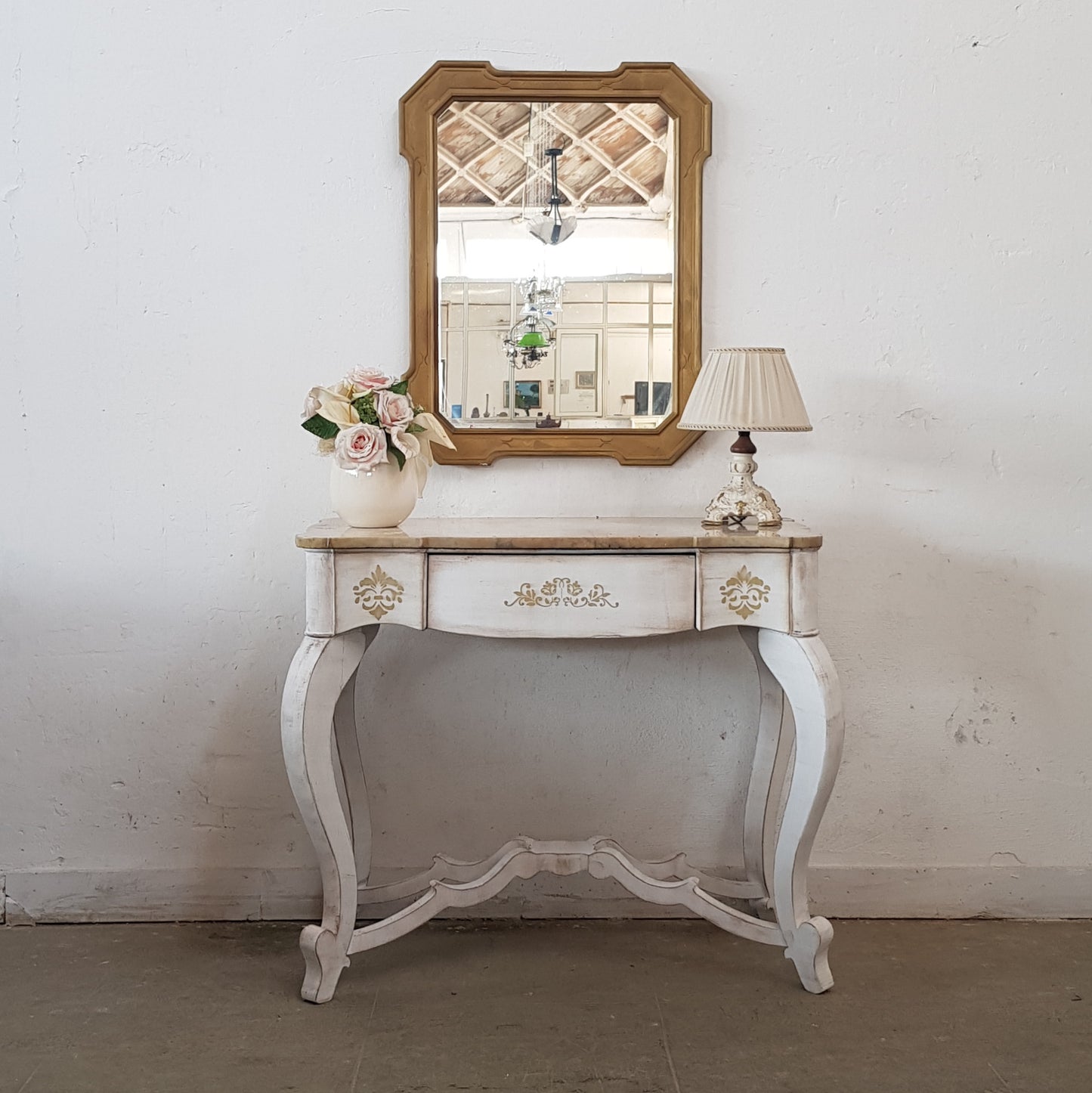 Consolle antica shabby
