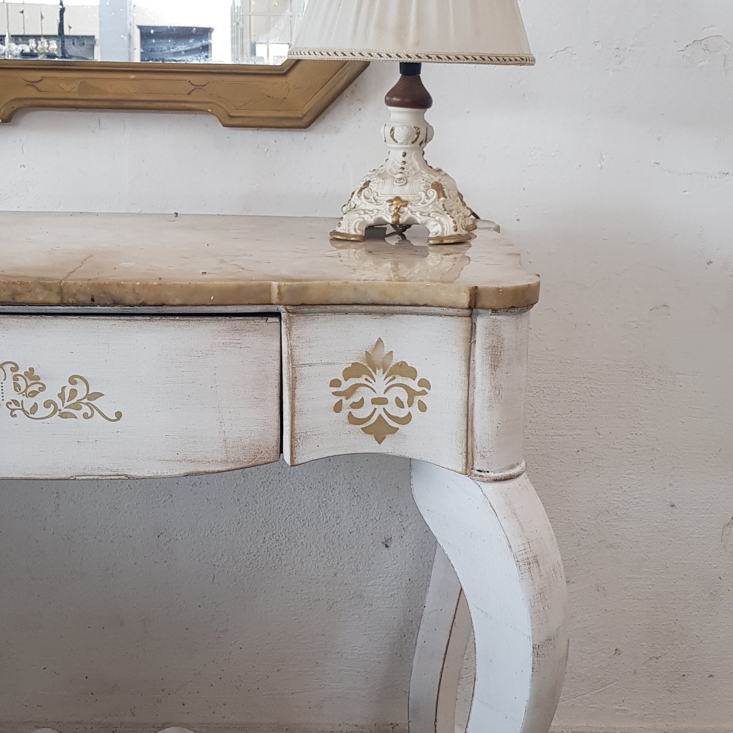 Consolle antica shabby