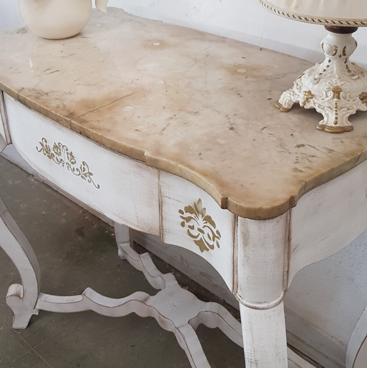 Consolle antica shabby