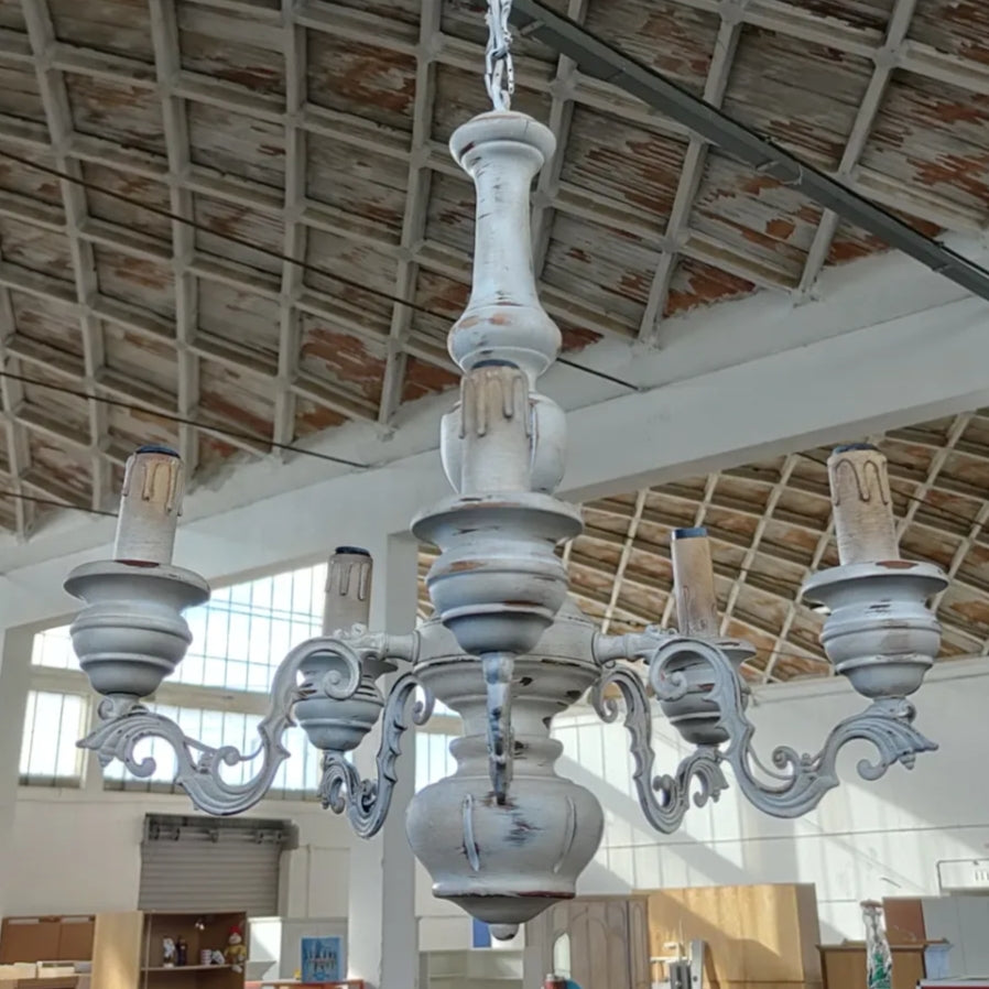Lampadario shabby
